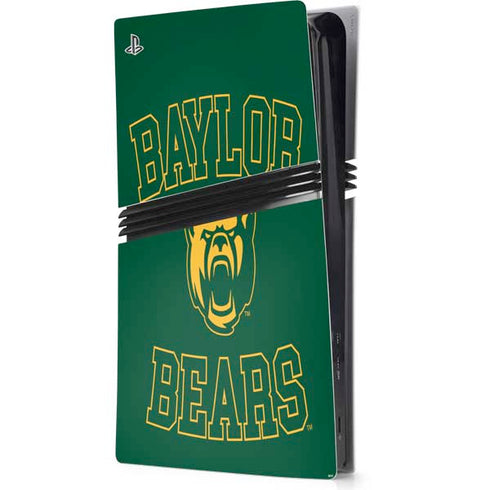 Baylor University Bears Mascot PS5 Pro Console Skin